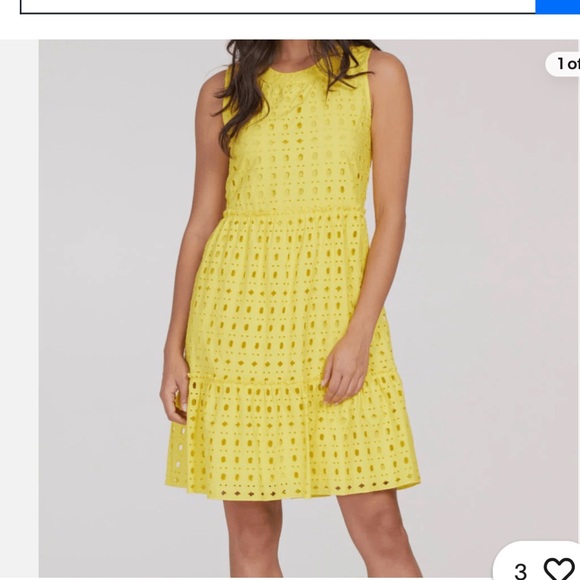 Tribal Femme Eyelet Lace Dress, Size Medium - Picture 3 of 5